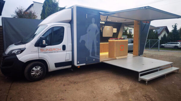 Wyjątkowe wydarzenie w Solar-Project! Odwiedził nas Sungrow Truck!